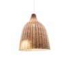 IDEAL LUX Κρεμαστό Φωτιστικό HAUNT 1xE27 Ψάθινο – 159812