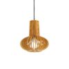 IDEAL LUX Κρεμαστό Φωτιστικό CITRUS-2 1xE27 Χρώματος Ξύλου – 159850