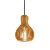 IDEAL LUX Κρεμαστό Φωτιστικό CITRUS-3 1xE27 Χρώματος Ξύλου – 159867