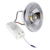 GloboStar® DARKO 60381 Σποτ LED Indirect Anti-Glare AR111 14W 1694lm 40° AC 220-240V IP20 Φ11.1 x Υ6.6cm Ψυχρό Λευκό 6000K Dimmable – Bridgelux High Lumen COB Gen2 – TÜV Certified Driver – 5 Years Warranty