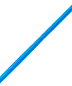 GloboStar® CABLITO 61558 Μοντέρνο Κρεμαστό Φωτιστικό Οροφής Μονόφωτο 1 x E27 Μπλε Σιλικόνης Ανάρτηση με Υφασμάτινο Καλώδιο Φ4 x Υ110cm