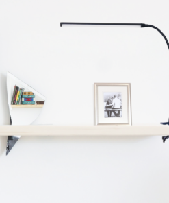 Φωτιστικό Γραφείου LED Αφής 5W με Σφιγκτήρα Μαύρο Φυσικό Λευκό 4000K Dimmable ACA DECOR – 16055LEDBKC