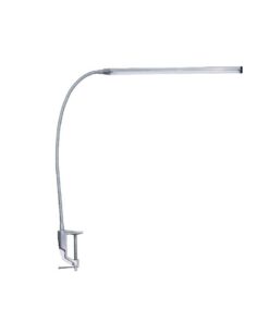 Φωτιστικό Γραφείου LED Αφής 5W με Σφιγκτήρα Λευκό-Ασημί Φυσικό Λευκό 4000K Dimmable ACA DECOR – 16055LEDNSC