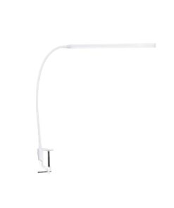 Φωτιστικό Γραφείου LED Αφής 5W με Σφιγκτήρα Λευκό Φυσικό Λευκό 4000K Dimmable ACA DECOR – 16055LEDWHC