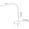 ACA DECOR  Φωτιστικό Γραφείου LED Αφής 5W με Σπιραλ & Σφιγκτήρα Χρυσό Φυσικό Λευκό 4000K Dimmable – 16055LEDGOC