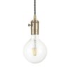 IDEAL LUX Κρεμαστό Φωτιστικό DOC 1xE27 Μπρονζέ Χρώματος – 163109