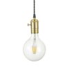 IDEAL LUX Κρεμαστό Φωτιστικό DOC 1xE27 Χρυσού Χρώματος – 163154