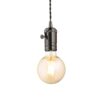 IDEAL LUX Κρεμαστό Φωτιστικό DOC 1xE27 Μαύρου Χρώματος – 163161