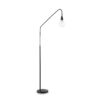 IDEAL LUX Φωτιστικό Δαπέδου MINIMAL 1xE27 Μαύρου Χρώματος – 163369