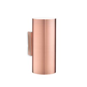 IDEAL LUX Φωτιστικό Τοίχου LOOK 2xGU10 Ροζ Χρυσού Χρώματος – 164847