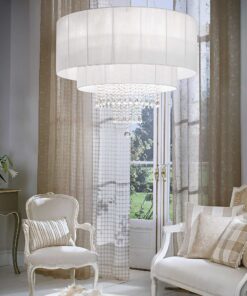 IDEAL LUX Κρεμαστό Φωτιστικό OPERA 10xE27 Λευκού Χρώματος – 165011