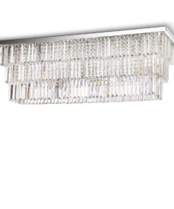 IDEAL LUX Φωτιστικό Οροφής MARTINEZ 8xE14 Χρωμίου- 166285