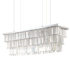 IDEAL LUX Κρεμαστό Φωτιστικό MARTINEZ 8xE14 Χρωμίου – 166360