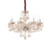 IDEAL LUX Κρεμαστό Φωτιστικό ROSE 8xE14 Κρύσταλλο – 166889