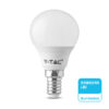 LED Λάμπα E14 P45 4.5W Samsung Chip V-TAC Θερμό 3000K – 21168