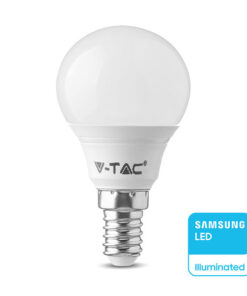LED Λάμπα E14 P45 4.5W Samsung Chip V-TAC Θερμό 3000K – 21168