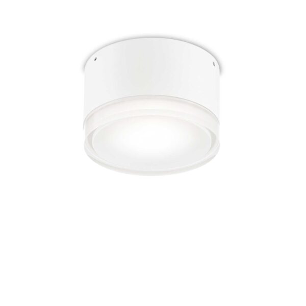 IDEAL LUX Επιτοίχιο Φωτιστικό URANO IP44 1xGX53 Λευκού Χρώματος - 168135