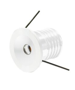 ΦΩΤΙΣΤΙΚΟ ΧΩΝΕΥΤΟ LED Φ30ΜΜ 1W 12V IP22 3000Κ ΛΕΥΚΟ PLUS EUROLAMP – 145-68912