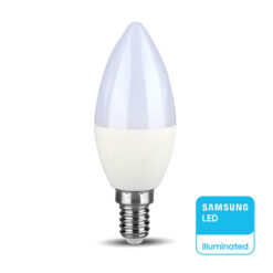 LED Λάμπα E14 4.5W V-TAC Samsung Chip Φυσικό Λευκό 4000K – 21172