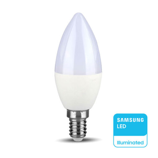 LED Λάμπα E14 4.5W V-TAC Samsung Chip Φυσικό Λευκό 4000K – 21172