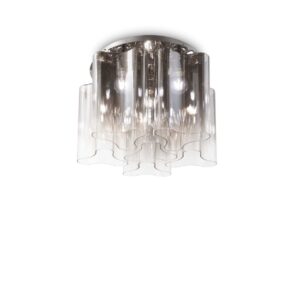 IDEAL LUX Φωτιστικό Οροφής COMPO 6xE27 Φιμέ Χρώματος – 172828