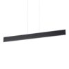 IDEAL LUX Κρεμαστό Φωτιστικό DESK LED 32W 3000K Μαύρου Χρώματος – 173245
