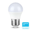 LED Λάμπα E27 G45 6.5W V-TAC PRO Samsung Chip 180° 600lm 6400K – 21868