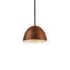IDEAL LUX Κρεμαστό Φωτιστικό FOLK 1xE27 Καφέ Χρώματος – 174204