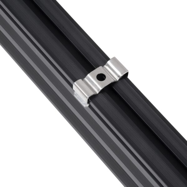 GloboStar® MARKET 61021-P Γραμμικό Κρεμαστό Φωτιστικό Linear LED 18W 2200lm 60° AC 220-240V Μ120 x Π2 x Υ4cm Φυσικό Λευκό 4500K – Μαύρο – 3 Years Warranty