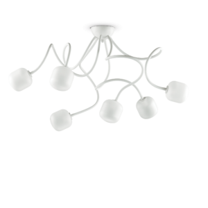 IDEAL LUX OCTOPUS PL6 BIANCO – 174921