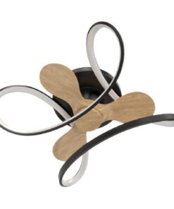 ΑΝΕΜΙΣΤΗΡΑΣ ΟΡΟΦΗΣ ΜΑΥΡΟΣ ΜΕ LED ΦΩΣ ΚΑΙ ΚΟΝΤΡΟΛ Φ70 DC 26W EUROLAMP – 300-25043