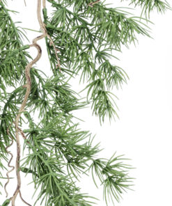 GloboStar® Artificial Garden ASPARAGUS HANGING PLANT 20621 Τεχνητό Διακοσμητικό Κρεμαστό Φυτό Σπαράγγι Υ98cm