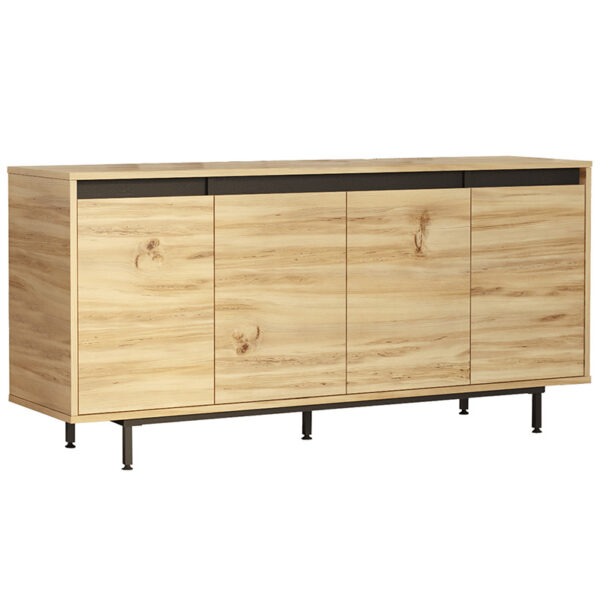 Sideboard Jethro pakoworld sonoma-wenge 160x44.5x75.5cm 176-000121