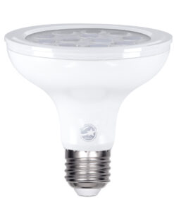 GloboStar® 60090 Λάμπα LED E27 PAR30 Σποτ 12W 1200lm 36° AC 220-240V IP20 Φ9.5 x Υ9.5cm Ψυχρό Λευκό 6000K Dimmable – 3 Χρόνια Εγγύηση
