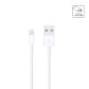 GloboStar® 86091 Καλώδιο Φόρτισης Fast Charging Data iPhone 2M από Regular USB 2.0 σε 8 Pin Lightning Λευκό