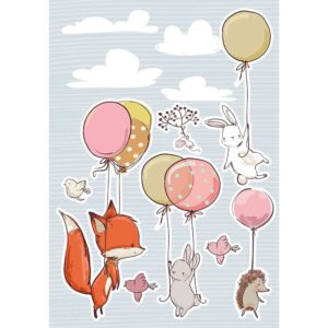 Flying Animals αυτοκόλλητα τοίχου XL Ango – 18308