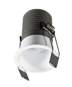 ΣΠΟΤ ΧΩΝΕΥΤΟ 12W Φ60 3000Κ ΛΕΥΚΟ EUROLAMP – 145-65015