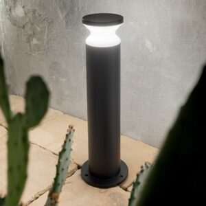IDEAL LUX Φωτιστικό Δαπέδου Κήπου TORRE 1xE27 IP44 Χρώματος Ανθρακί- 162492