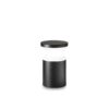 IDEAL LUX Kολωνάκι Δαπέδου Κήπου TORRE 1xE27 IP44 Μαύρου Χρώματος – 186979