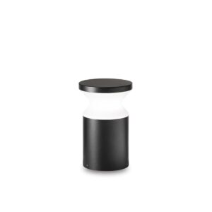 IDEAL LUX Kολωνάκι Δαπέδου Κήπου TORRE 1xE27 IP44 Μαύρου Χρώματος – 186979