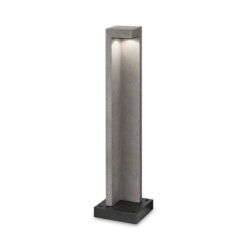 IDEAL LUX Φωτιστικό Δαπέδου Κήπου TITANO LED 9W 4000K IP55 Γκρι Χρώματος – 187327