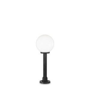 IDEAL LUX Κολωνάκι Κήπου CLASSIC GLOBE 1xE27 IP55 0,82m Λευκού Χρώματος – 187549