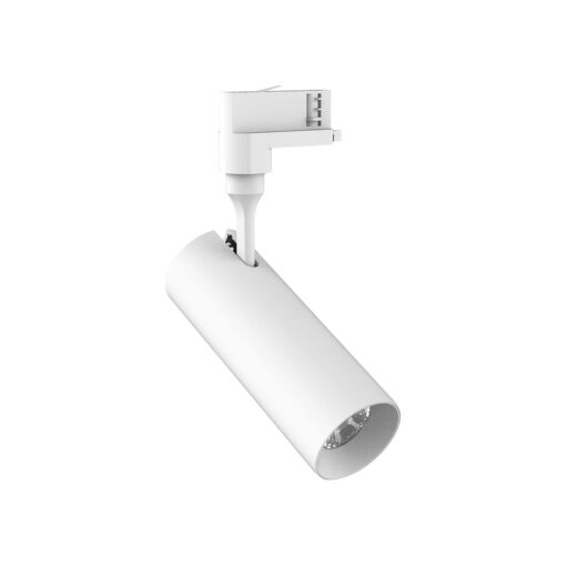 IDEAL LUX Φωτιστικό Σποτ Ράγας Τριφασικό 4 Καλωδίων SME LED 15W CRI80 24° 3000K Λευκού Χρώματος – 189574