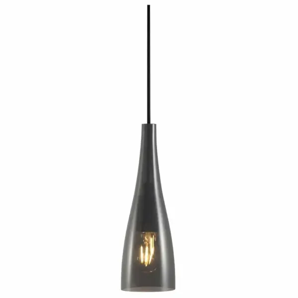 Nordlux Embla Κρεμαστό Γκρι E27  Γυάλινο –  45703047
