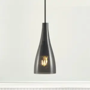 Nordlux Embla Κρεμαστό Γκρι E27  Γυάλινο –  45703047