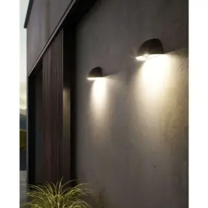 Nordlux Arcus Smart Φωτιστικό Τοίχου Μαύρο IP54 LED 9.5W 2700K  – 2019001003