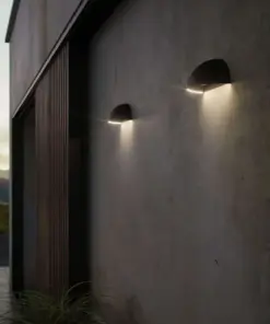 Nordlux Arcus Smart Φωτιστικό Τοίχου Μαύρο IP54 LED 9.5W 2700K – 2019001003