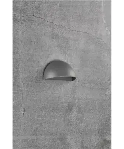 Nordlux Arcus Smart Φωτιστικό Τοίχου Γκρι IP54 LED 9.5W 2700K – 2019001010