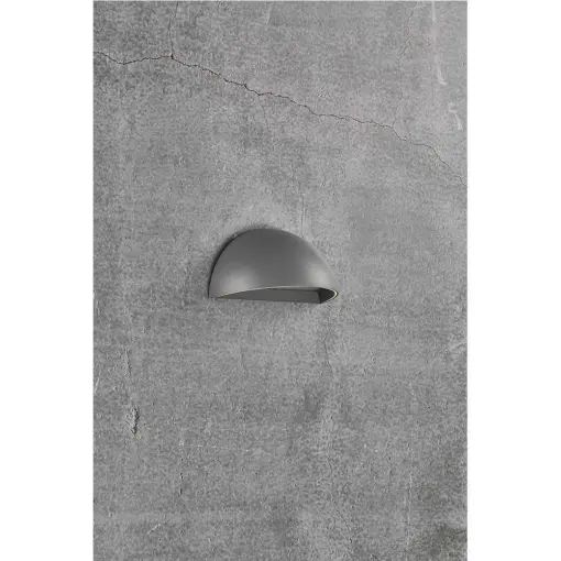 Nordlux Arcus Smart Φωτιστικό Τοίχου Γκρι IP54 LED 9.5W 2700K –  2019001010