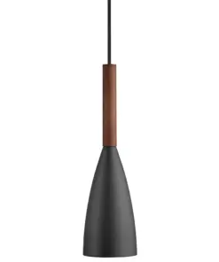 Κρεμαστό Φωτιστικό DFTP Pure 1xE27 Μαύρου Χρώματος – 78283003